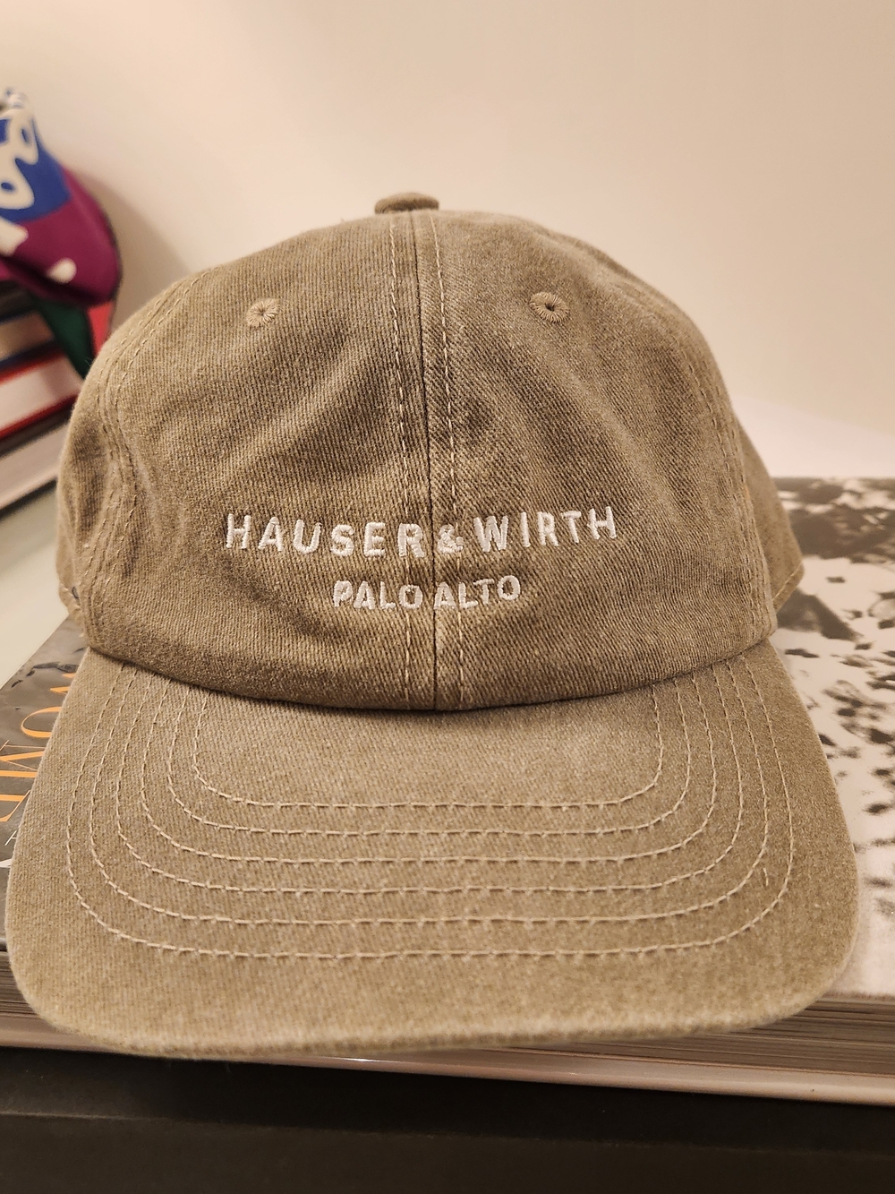 Palo Alto Embroidered Men's Baseball Cap - Olive